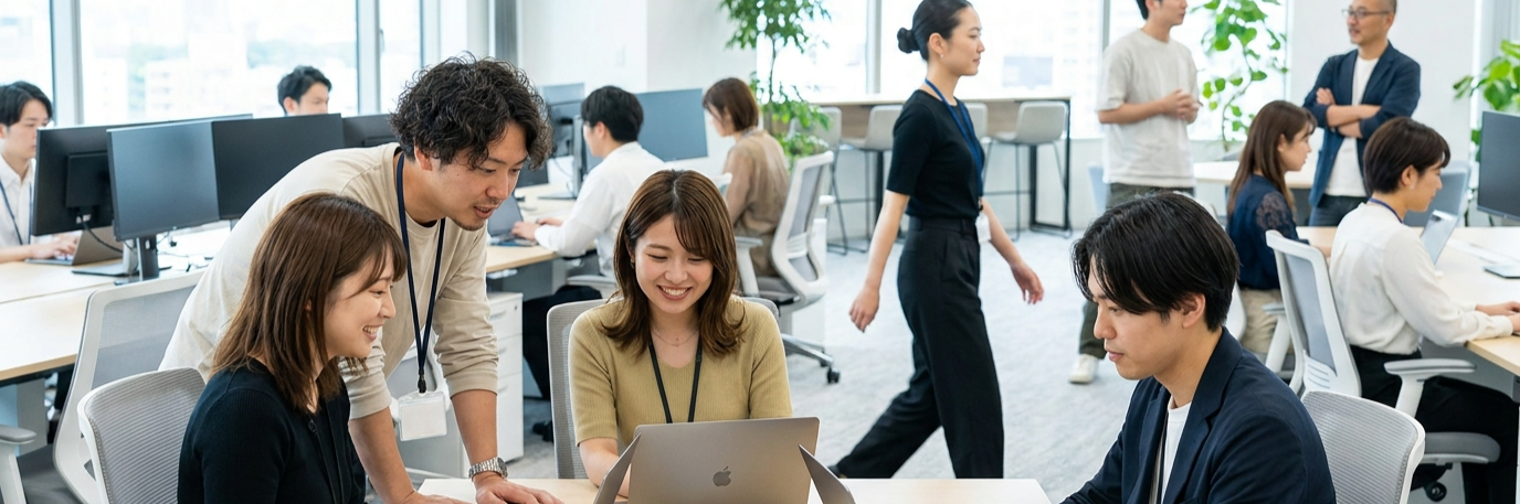 生成AIの実践研修でスキルを底上げし、月2,200時間の業務削減 のプロジェクト概要図解