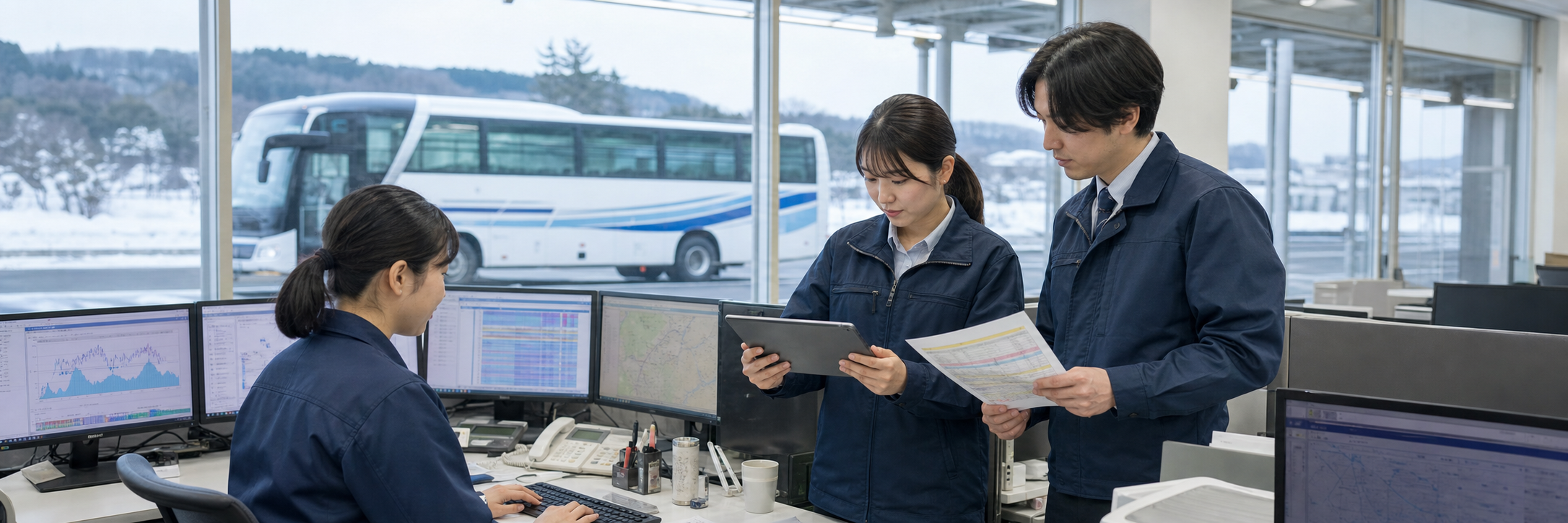 北海道中央バスの都市間高速バス、AI需要予測で運賃を変動させる価格設定 のプロジェクト概要図解