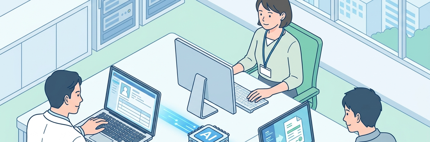複雑な請求業務を生成AIで効率化し、作成時間を数日から数分へ短縮 のプロジェクト概要図解