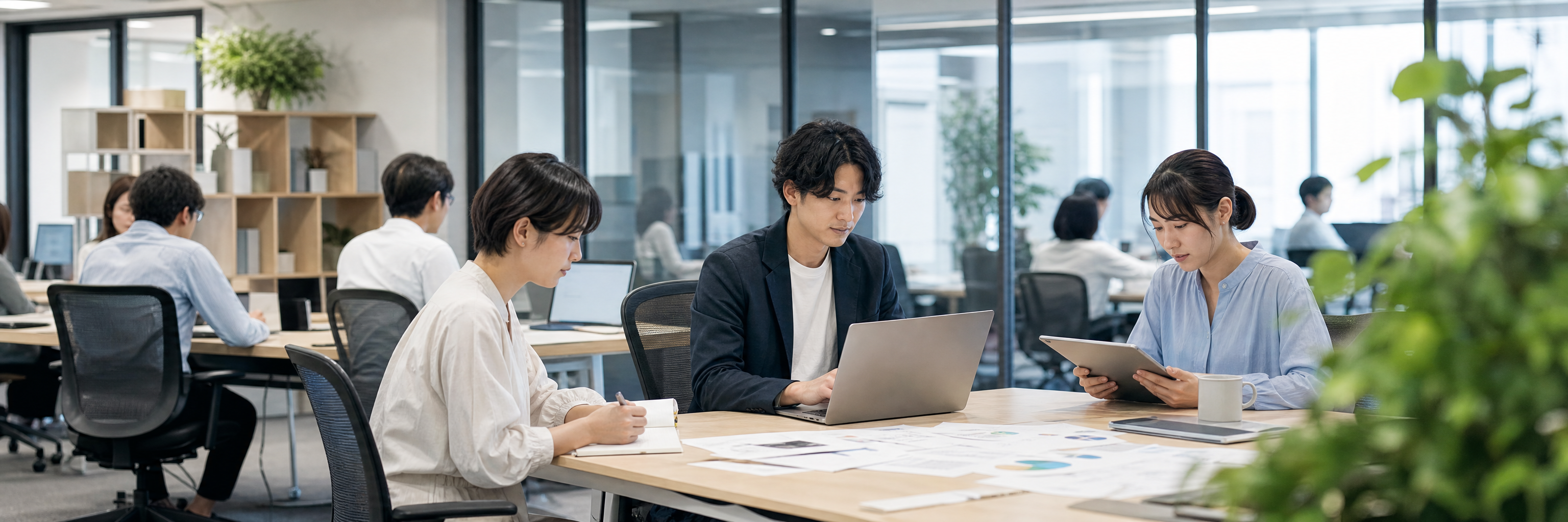 職種と文理でコースを分けたAI人材育成、アルプスアルパインのeラーニング設計 のプロジェクト概要図解