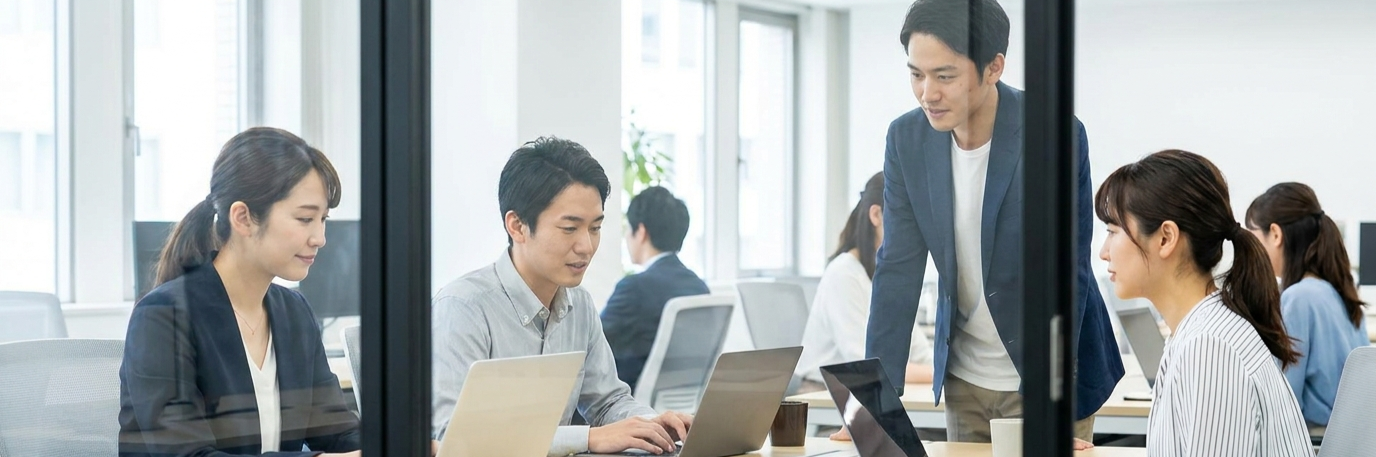 社内問い合わせをAIチャットボットで効率化し、対応件数を31%削減 のプロジェクト概要図解