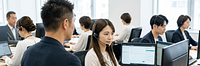 コールセンターの属人化をAI音声認識で解決し、年間1万1000時間を削減