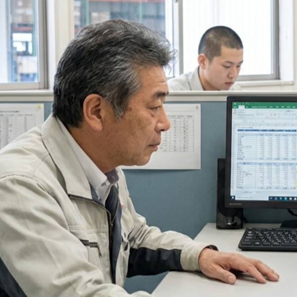 属人化していた複雑な生産・在庫計画をAIで自動化し、立案時間を約70%削減