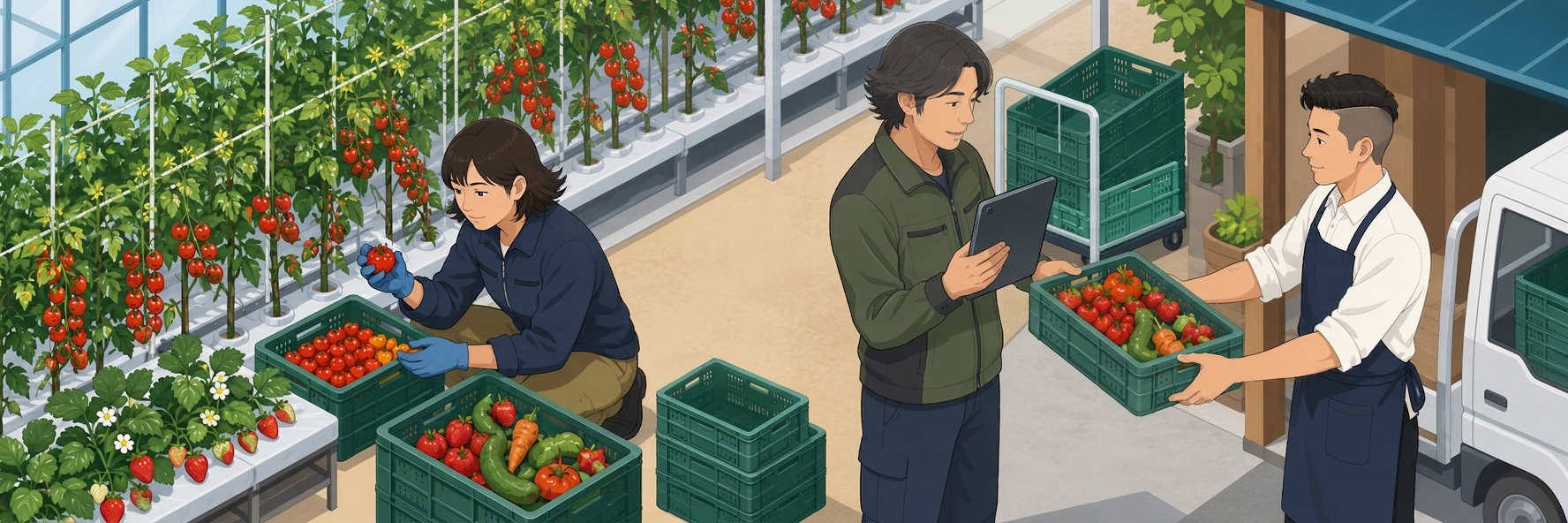 AIの収穫予測で規格外野菜と飲食店をつなぎ、畑の食品ロスゼロへ のプロジェクト概要図解