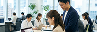 日常業務の非効率を自社専用AIチャットで解決し、全従業員2500人で運用開始
