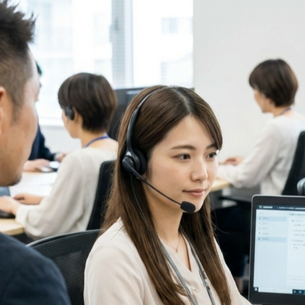 コールセンターの属人化をAI音声認識で解決し、年間1万1000時間を削減