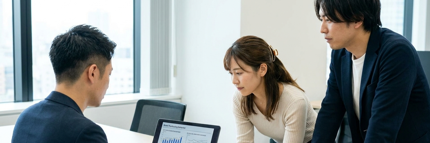 膨大な購買データの分析をAIで自動化し、顧客獲得コストを50%削減 のプロジェクト概要図解