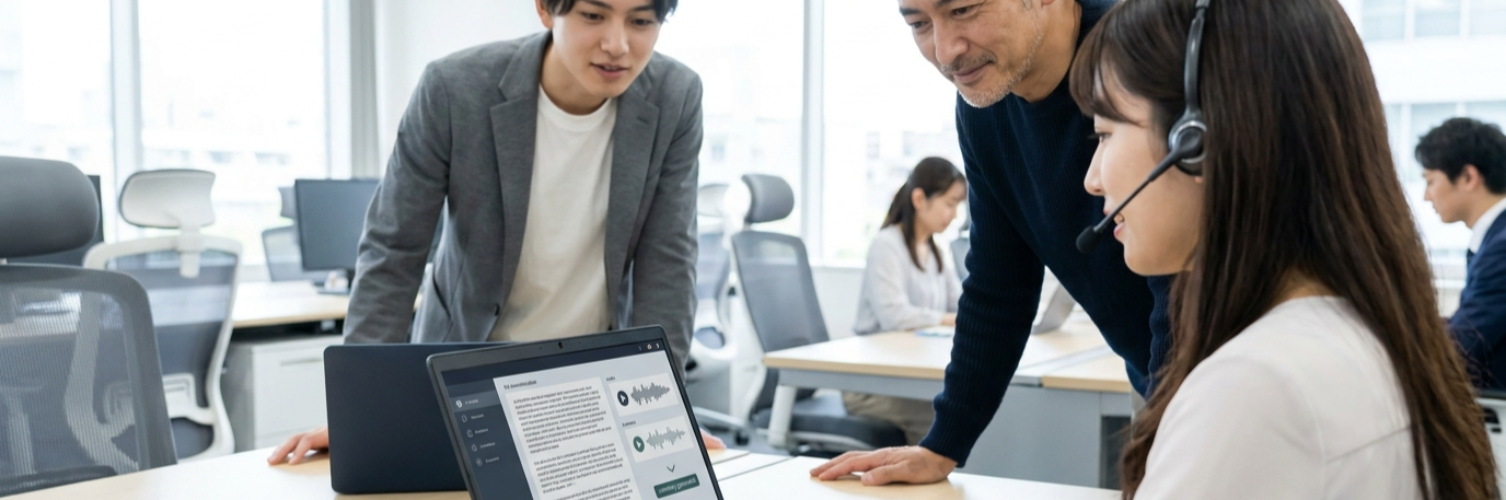 事故対応の通話記録を音声認識と生成AIで自動要約し、顧客対応の時間を創出 のプロジェクト概要図解