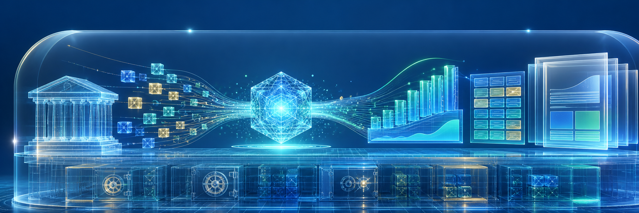 七十七銀行、生成AIがコードを書きデータ分析と報告書作成を自動化する実証実験 のプロジェクト概要図解