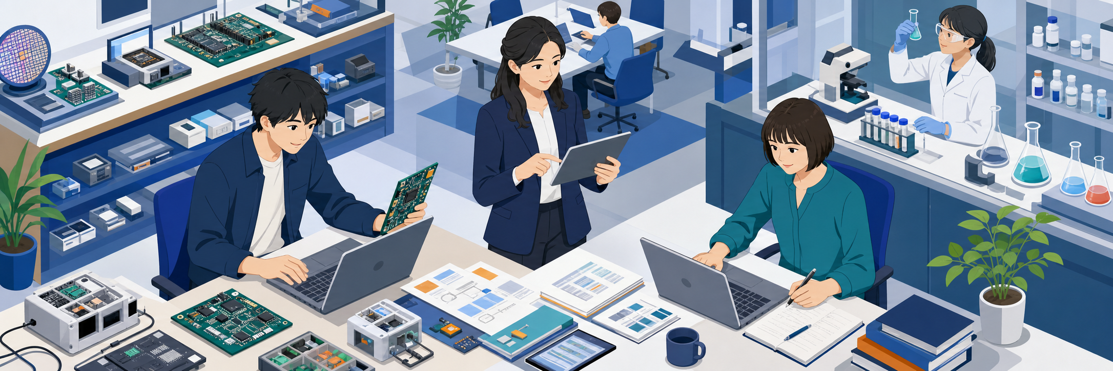 全社員に生成AIとeラーニングを開放し、利用率98%に届いた商社のリスキリング のプロジェクト概要図解