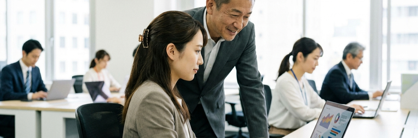 営業の属人的な提案準備をAIで効率化し、訪問準備と報告作業の時間を30％削減 のプロジェクト概要図解