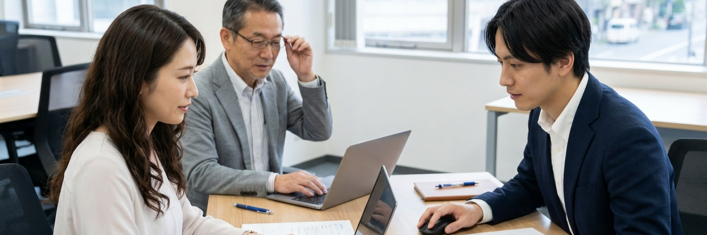 現場のデータ活用が進まない悩みをAI研修で解決。業務改善案を続々創出 のプロジェクト概要図解