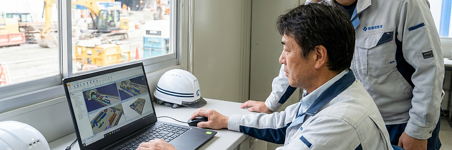 建設現場の複雑な配置計画をAIで最適化し、ベテランの暗黙知を次世代へ継承